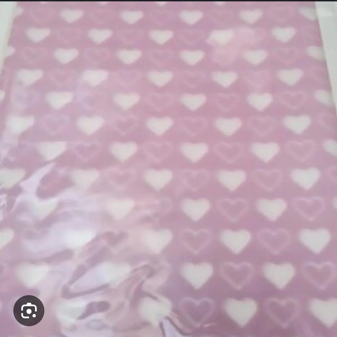 PAQ CON 20 PLIEGOS DE PAPEL COREANO ESTAMPADO CORAZONCITOS MOD# MSD-NHZ-2615 3