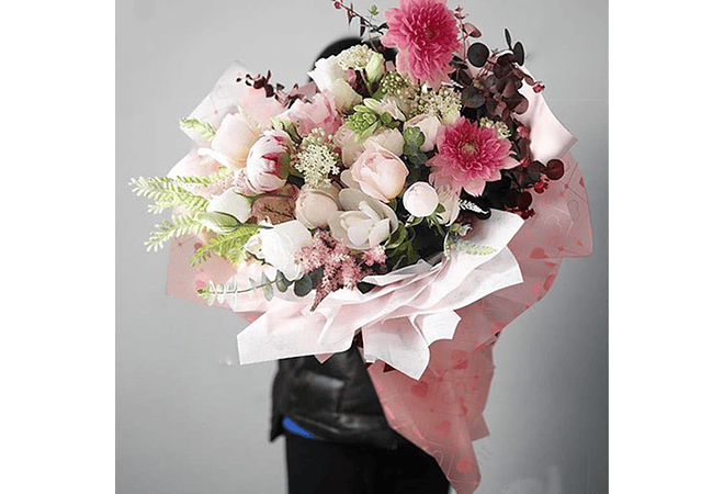 PAQ CON 20 PLIEGOS DE PAPEL COREANO (CUADROS CORAZONES) MOD# MSD-BHZ-2618