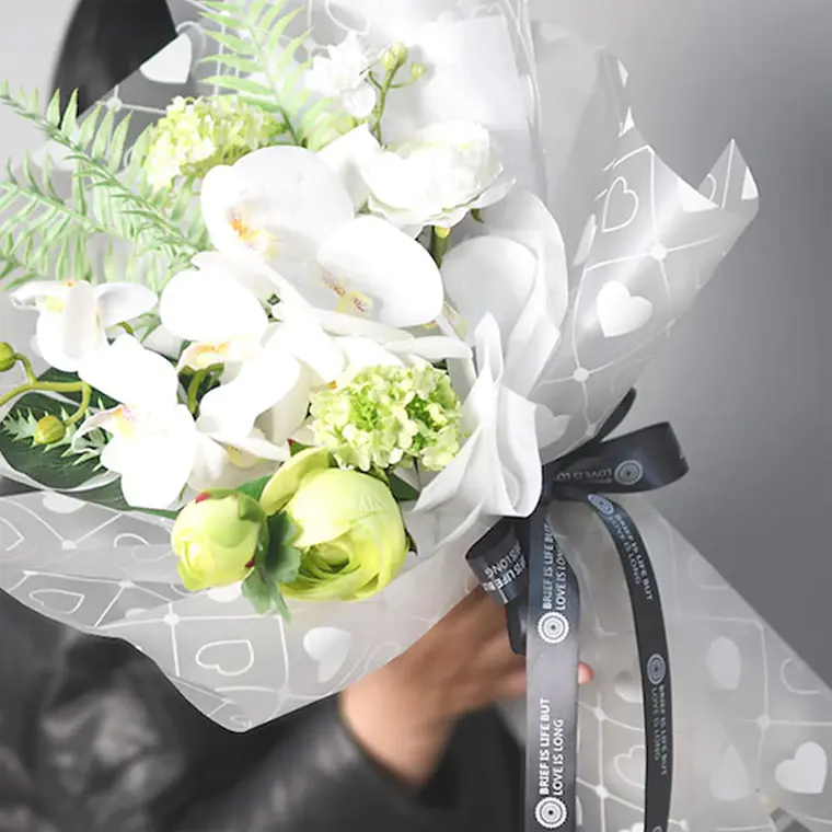 PAQ CON 20 PLIEGOS DE PAPEL COREANO (CUADROS CORAZONES) MOD# MSD-BHZ-2618 6