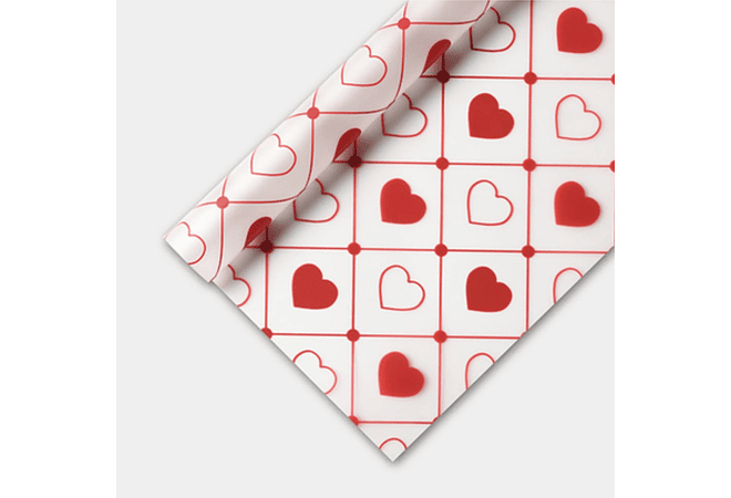 PAQ CON 20 PLIEGOS DE PAPEL COREANO (CUADROS CORAZONES) MOD# MSD-BHZ-2618