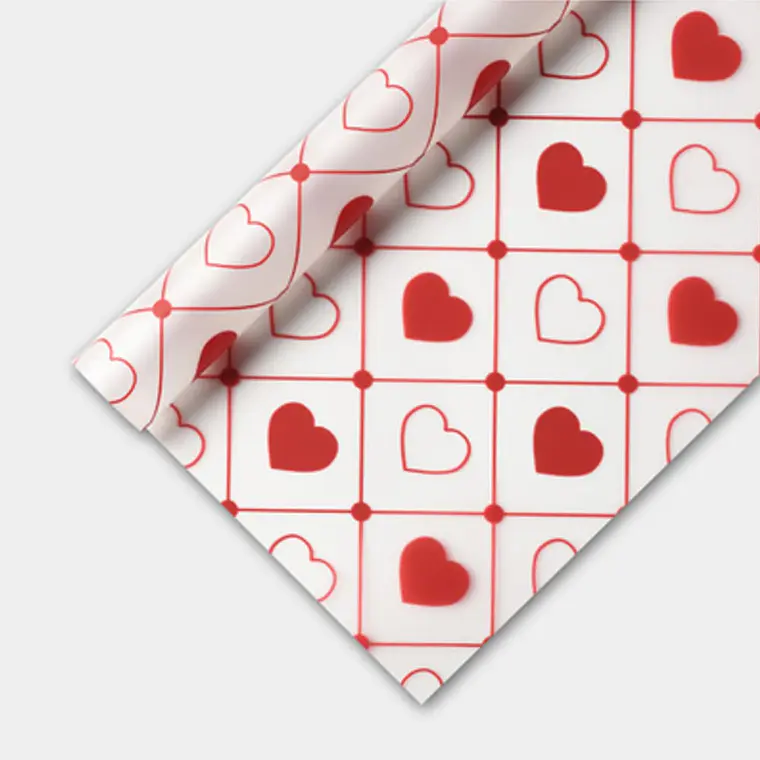 PAQ CON 20 PLIEGOS DE PAPEL COREANO (CUADROS CORAZONES) MOD# MSD-BHZ-2618 7