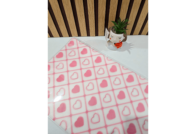 PAQ CON 20 PLIEGOS DE PAPEL COREANO (CUADROS CORAZONES) MOD# MSD-BHZ-2618