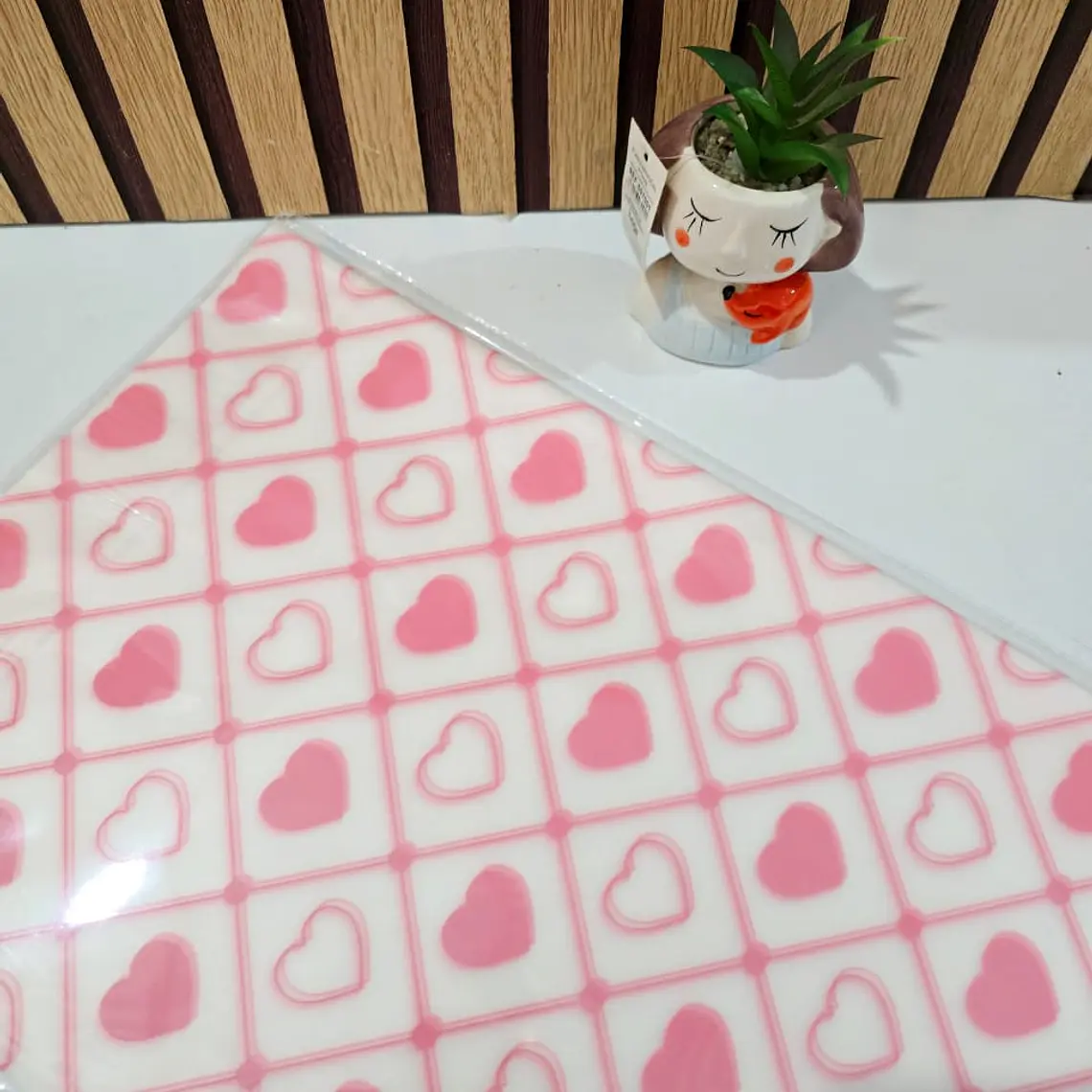 PAQ CON 20 PLIEGOS DE PAPEL COREANO (CUADROS CORAZONES) MOD# MSD-BHZ-2618 8
