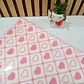 PAQ CON 20 PLIEGOS DE PAPEL COREANO (CUADROS CORAZONES) MOD# MSD-BHZ-2618 - Miniatura 8
