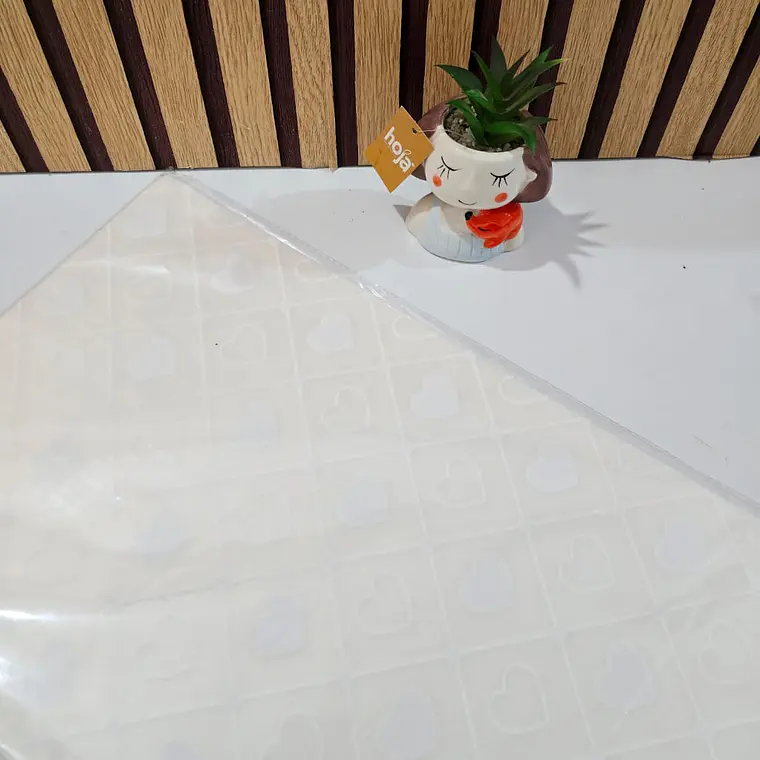 PAQ CON 20 PLIEGOS DE PAPEL COREANO (CUADROS CORAZONES) MOD# MSD-BHZ-2618 12