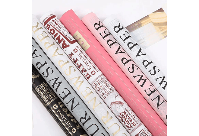 PAQ CON 20 PLIEGOS DE PAPEL COREANO (LETRAS) MOD# MSD-BHZ-2617