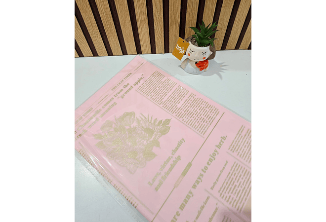 PAQ CON 20 PLIEGOS DE PAPEL COREANO (LETRAS) MOD# MSD-BHZ-2617