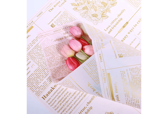 PAQ CON 20 PLIEGOS DE PAPEL COREANO (LETRAS) MOD# MSD-BHZ-2617