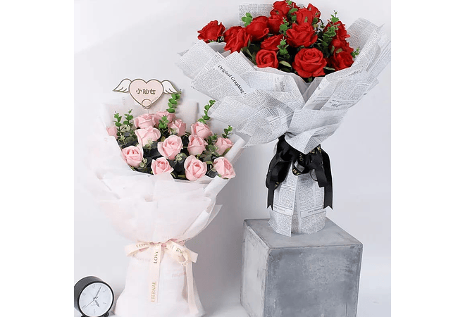 PAQ CON 20 PLIEGOS DE PAPEL COREANO (LETRAS) MOD# MSD-BHZ-2617