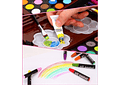 ESTUCHE CON KIT DE DIBUJO PROFESIONAL DE PINTURAS MOD# PL145