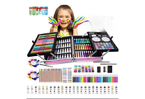 ESTUCHE CON KIT DE DIBUJO PROFESIONAL DE PINTURAS MOD# PL145