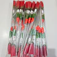 PAQ DE 3 ROSAS ARTIFICIALES ROJAS CHICAS CON OSITO MOD# FU-41 🧸🥰 - Miniatura 1