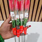 PAQ DE 3 ROSAS ARTIFICIALES ROJAS CHICAS CON OSITO MOD# FU-41 🧸🥰 - Miniatura 7