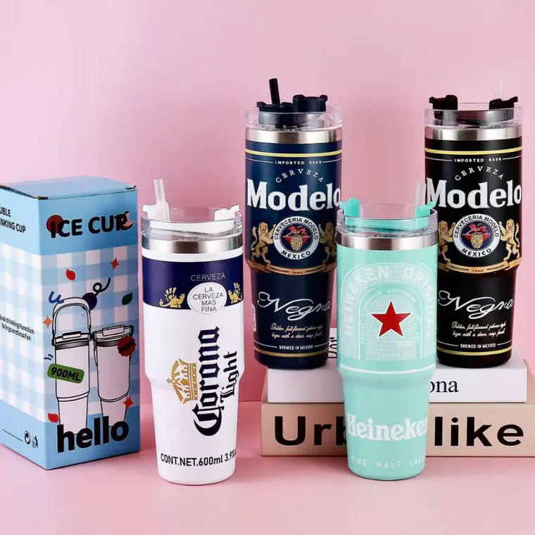 TERMO MARCAS DE CERVEZA(900ML) MOD# LU88279  🍻 2