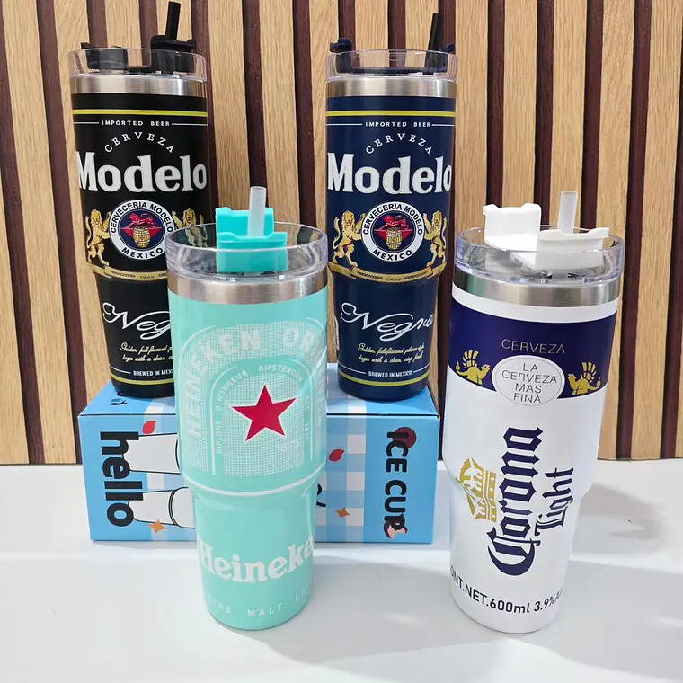 TERMO MARCAS DE CERVEZA(900ML) MOD# LU88279  🍻 3