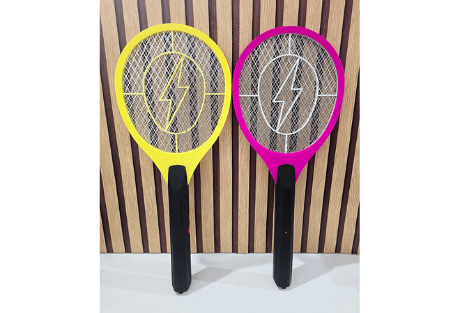 RAQUETA ELECTRICA DE COLORES PARA MOSQUITOS MOD# MOD# 06-ME16🏸🦟