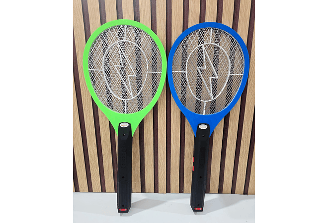 RAQUETA ELECTRICA DE COLORES PARA MOSQUITOS MOD# MOD# 06-ME16🏸🦟
