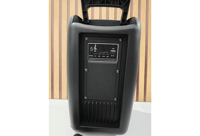 BOCINA GRANDE INALÁMBRICA CON 2 MICRÓFONOS INCLUIDOS MOD# RFR-344 🎤🎶