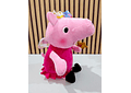 PELUCHE PEPA PIG ROSA COM DISFRAZ DE HADA