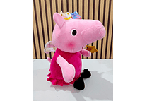 PELUCHE PEPA PIG ROSA COM DISFRAZ DE HADA