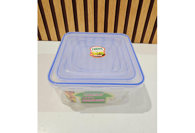 SET DE 5 TUPPERS FRESH TRANSPARENTE #1601-2871