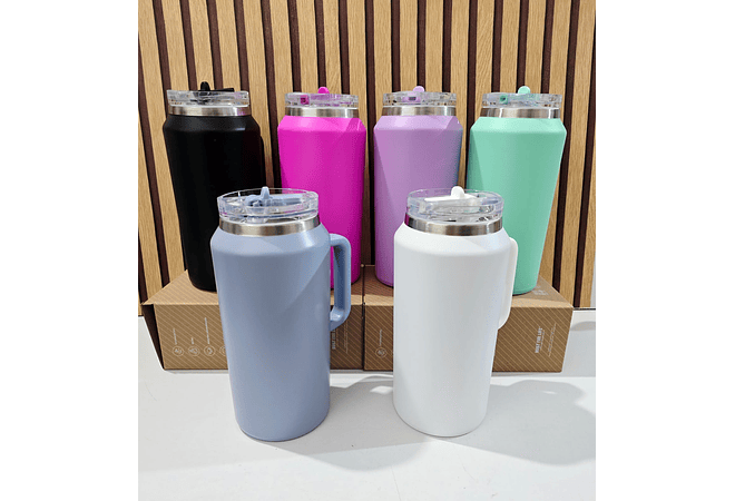 DÚO TERMO 2L + VASO 600ML MODEL #PYA-7