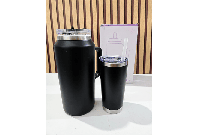 DÚO TERMO 2L + VASO 600ML MODEL #PYA-7