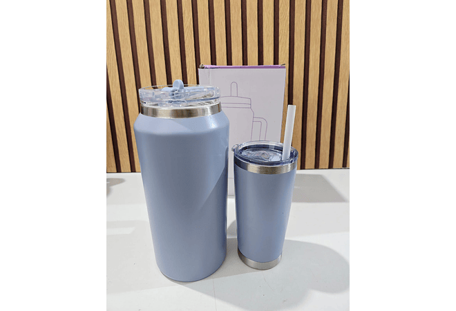 DÚO TERMO 2L + VASO 600ML MODEL #PYA-7