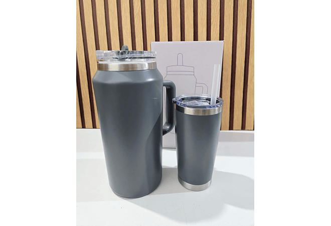 DÚO TERMO 2L + VASO 600ML MODEL #PYA-7