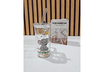 350ML VASO DE VIDRIO DISEÑO INFANTIL MODEL #3824 REINGRESO