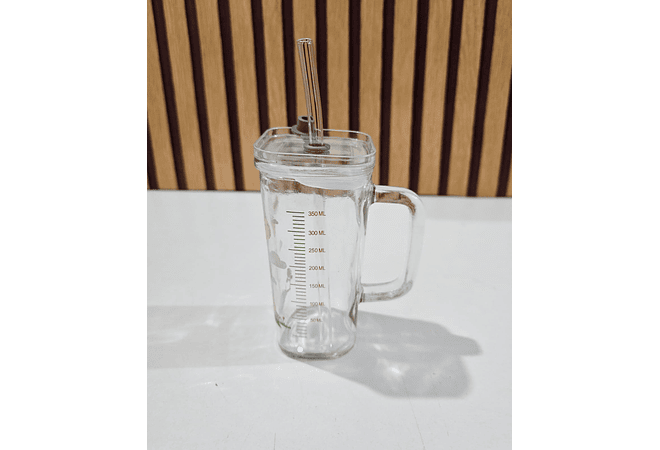 350ML VASO DE VIDRIO DISEÑO INFANTIL MODEL #3824