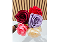 UNA ROSA ARTIFICIAL VARIOS COLORES 🌹💐