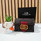 CARTERA MONEDERO COM BROCHE  IMITACIÓN COACH MOD# CAI-102 👛 - Miniatura 6