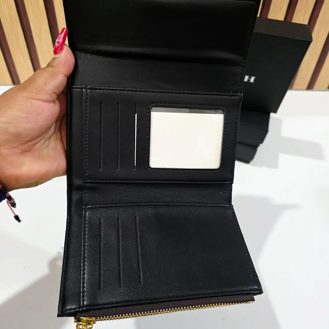 CARTERA MONEDERO COM BROCHE  IMITACIÓN COACH MOD# CAI-102 👛 11