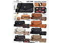 DUO CROSS BODY + MONEDERO IMITACIÓN COACH MOD# LCC-348