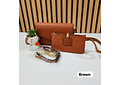 DUO CROSS BODY + MONEDERO IMITACIÓN COACH MOD# LCC-348