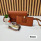 DUO CROSS BODY + MONEDERO IMITACIÓN COACH MOD# LCC-348 REINGRESO - Miniatura 3