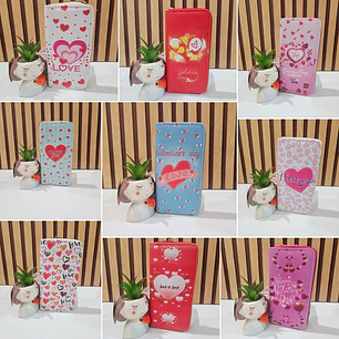 CARTERAS ESTAMPADO CORAZONES MOD# WYD-27 🥰