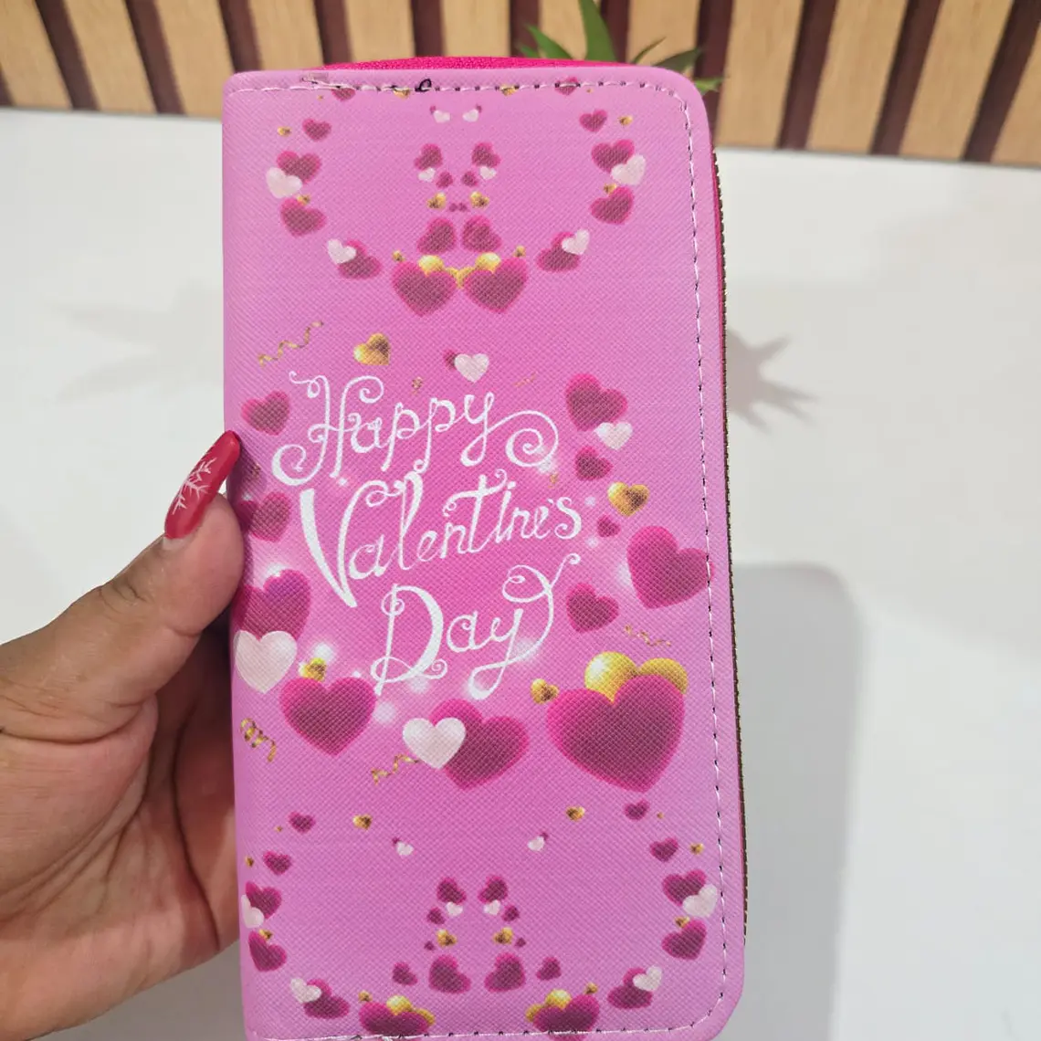 CARTERAS ESTAMPADO CORAZONES MOD# WYD-27 🥰 3