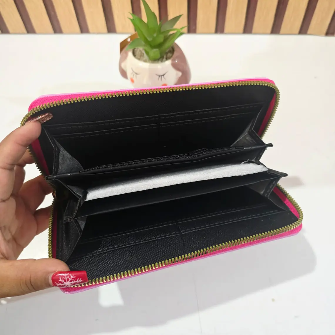 CARTERAS ESTAMPADO CORAZONES MOD# WYD-27 🥰 4