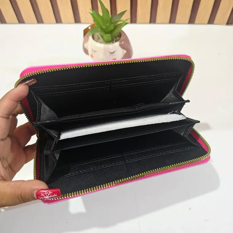 CARTERAS ESTAMPADO CORAZONES MOD# WYD-27 🥰 4