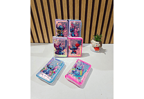 CARTERITA/MONEDERO DISEÑO STITCH ACABADO TORNASOL (AL AZAR) MOD# WJY-19X