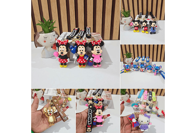 LLAVERITOS VARIOS PERSONAJES MOD# YSK-6, 7 O 2