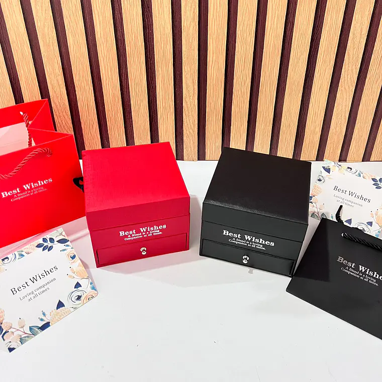 ALHAJERO CON ROSAS ETERNAS DE JABON Y PULSERA (BOLSA+ TARJETITA) MOD# 718🧼🫧 3