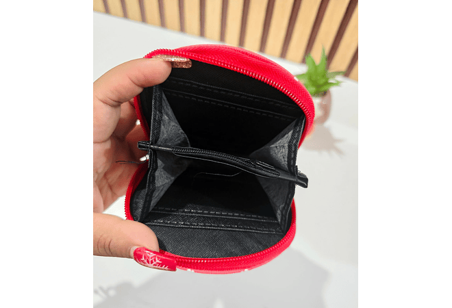 MONEDERO SEMI OVALADO DISEÑO LOVE MOD# WYD-28