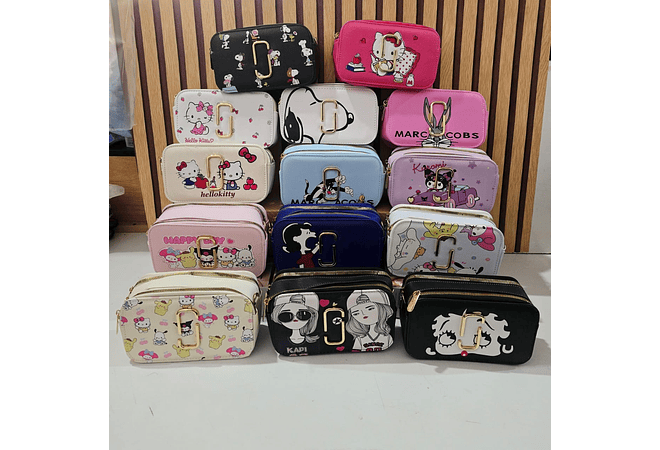 CROSS BODY/MARICONERA VARIOS PERSONAJES MOD# Y-324