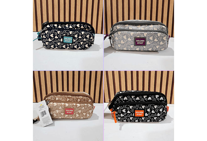 LAPICERA ORIGINAL ESTAMPADO CORAZONES MOD# 053