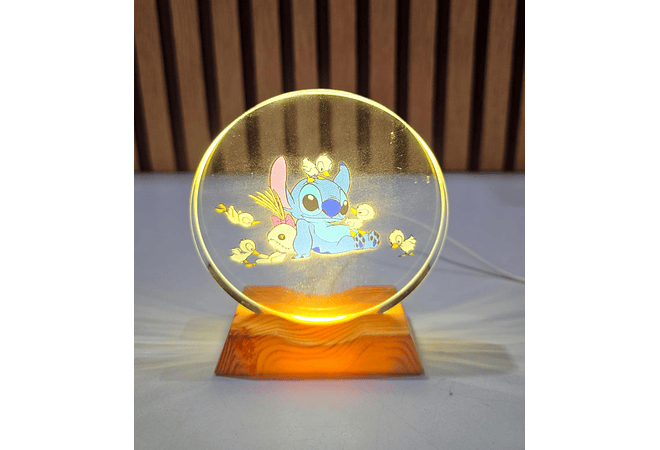 LÁMPARA DISEÑO STITCH MOD# ESP10A (AL AZAR)