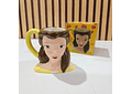 TAZA DE CERÁMICA PRINCESA BELLA 300ML  MOD: PYM-011