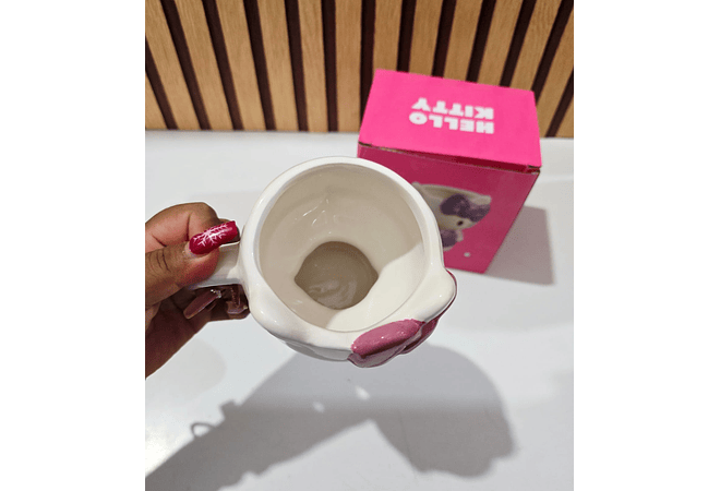 TAZA DE CERÁMICA HELLO KITTY 400ML  MOD: KH342P